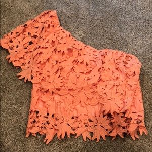 Lush off the shoulder top